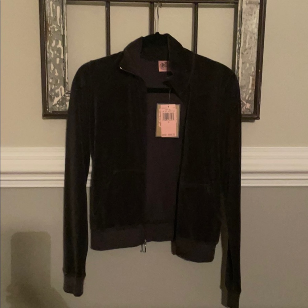 Juicy Courture Velor Track Jacket NWT